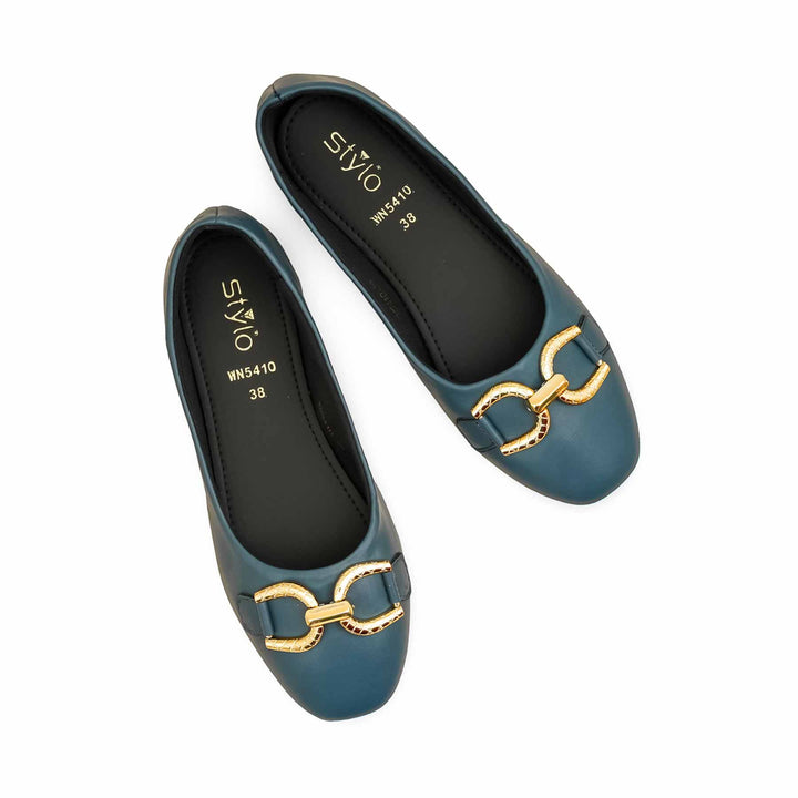 Blue Pumps For Ladies WN5410