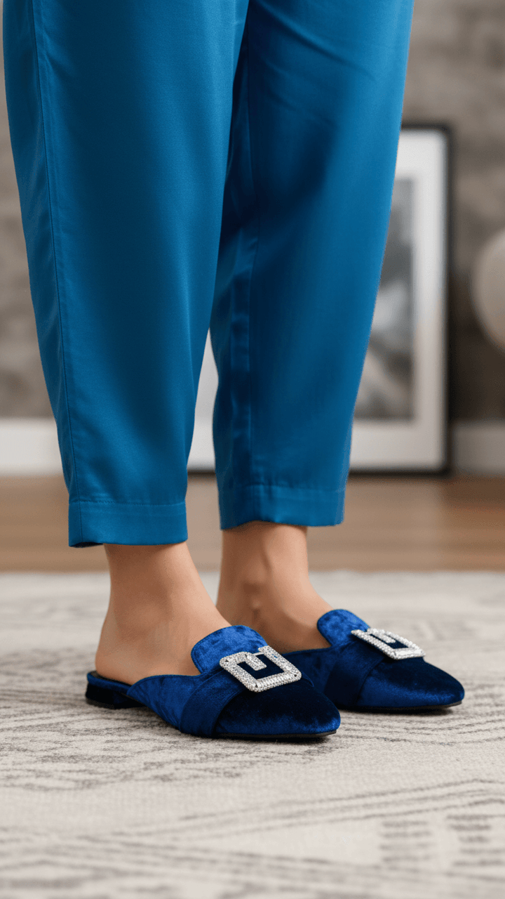 Navy Back Open WN5414