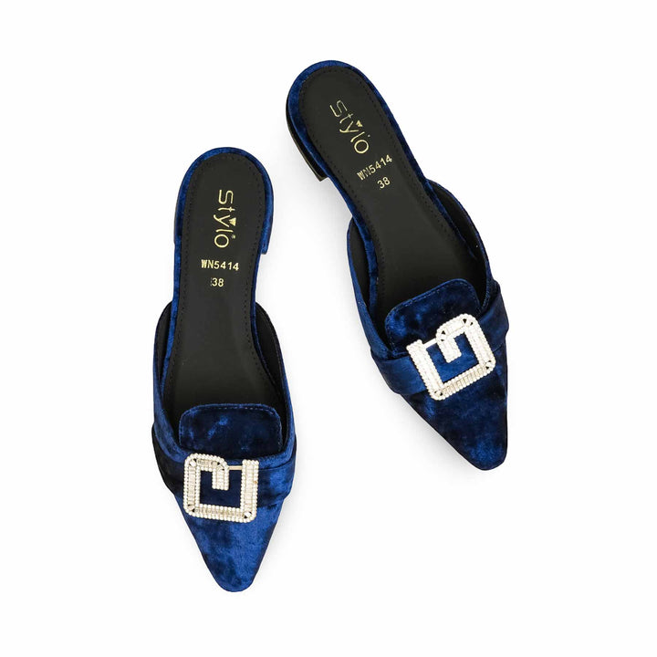 Navy Back Open WN5414