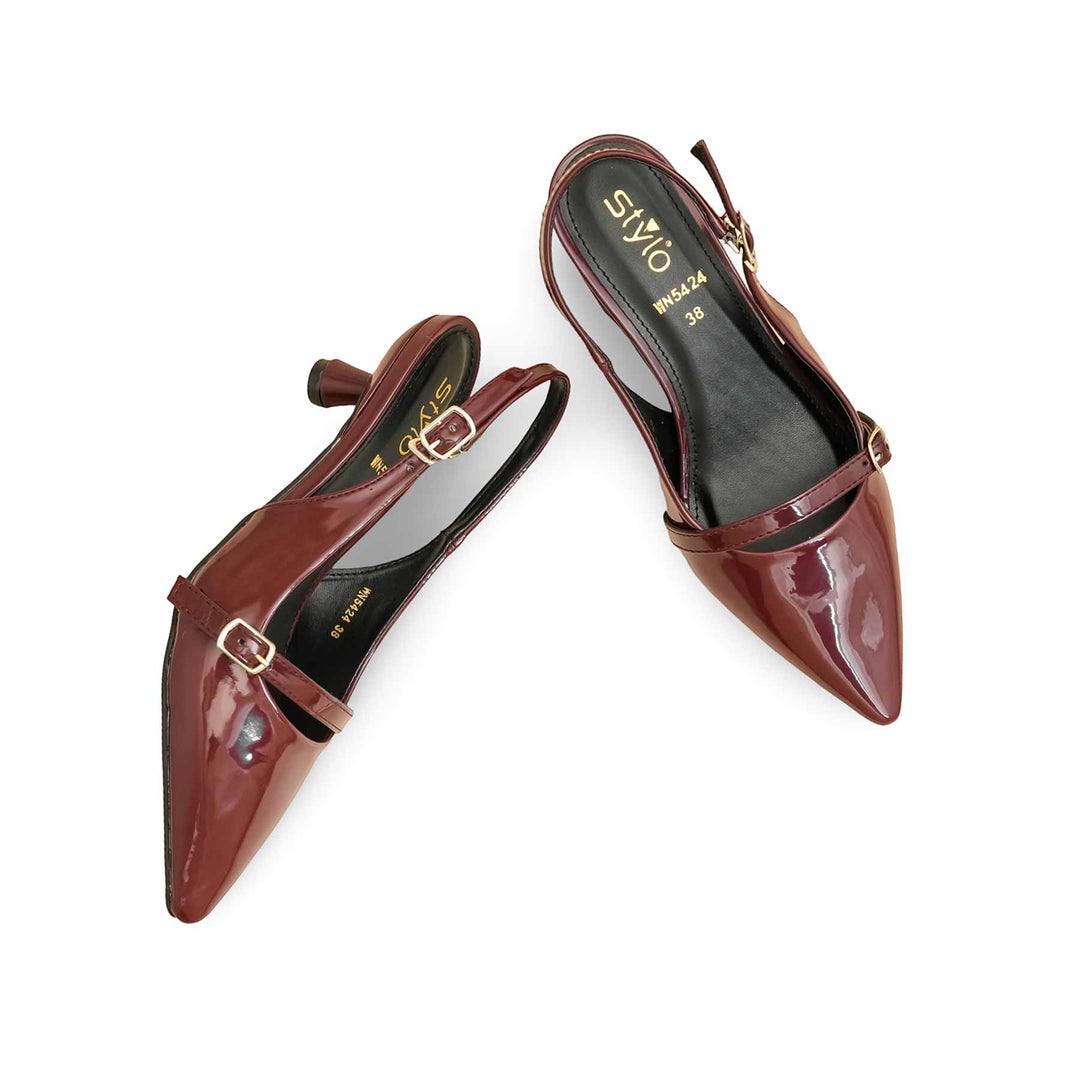 Maroon Back Open WN5424