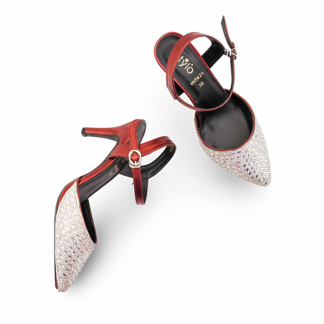 Maroon Back Open For Women WN5429