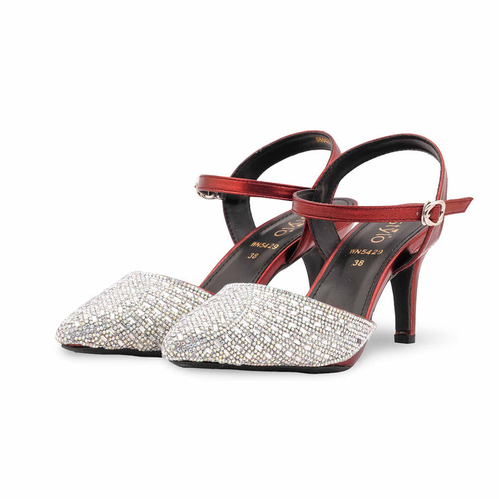 Maroon Back Open For Women WN5429