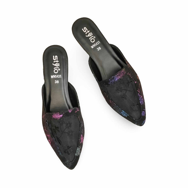 Black Back Open For Women WN5431