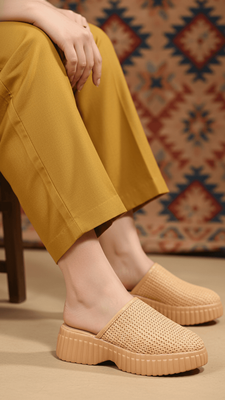 Beige Back Open For Women WN5436