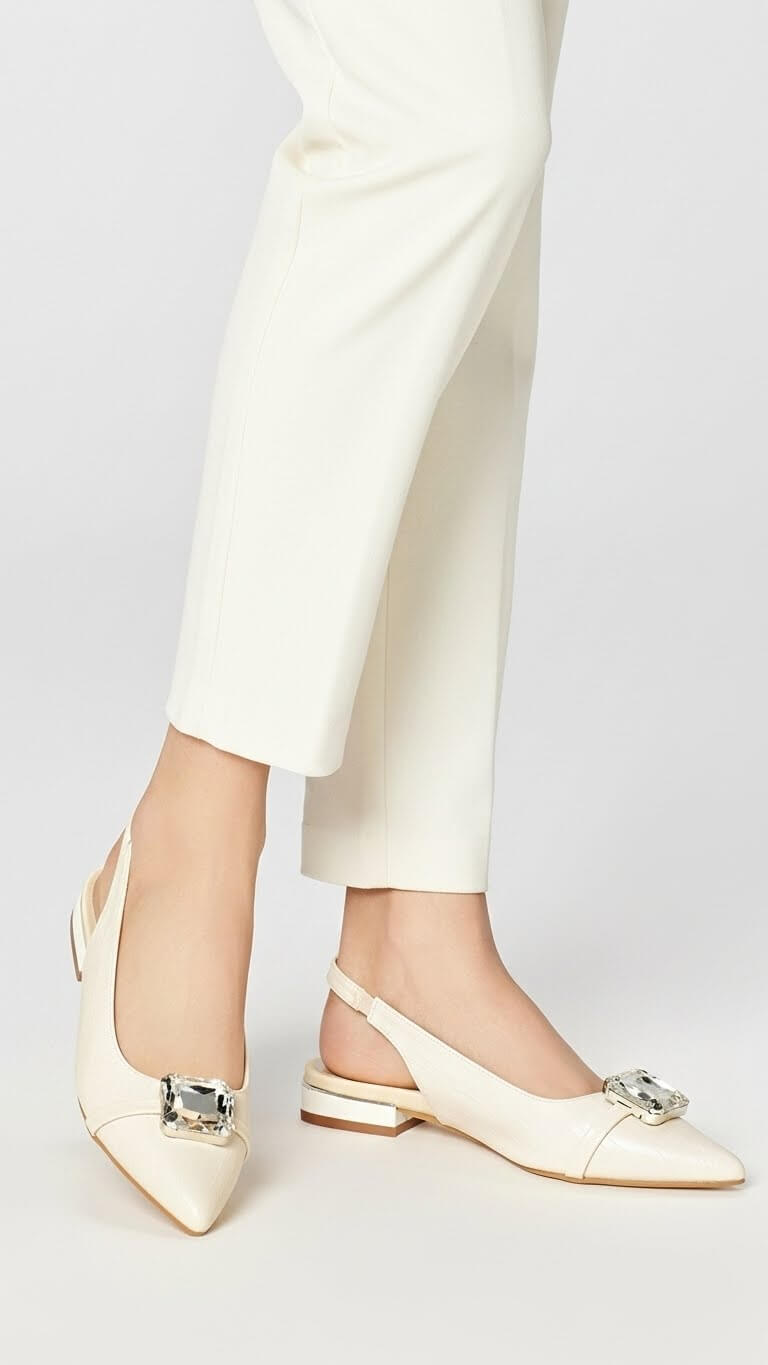 White Fancy Bridal Back Open WN5439