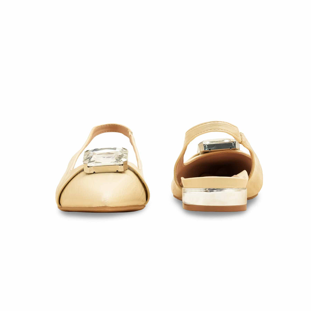 Beige Back Open For Women WN5439