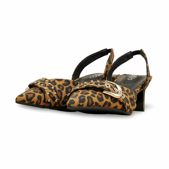 Brown Back Open For Ladies WN5441