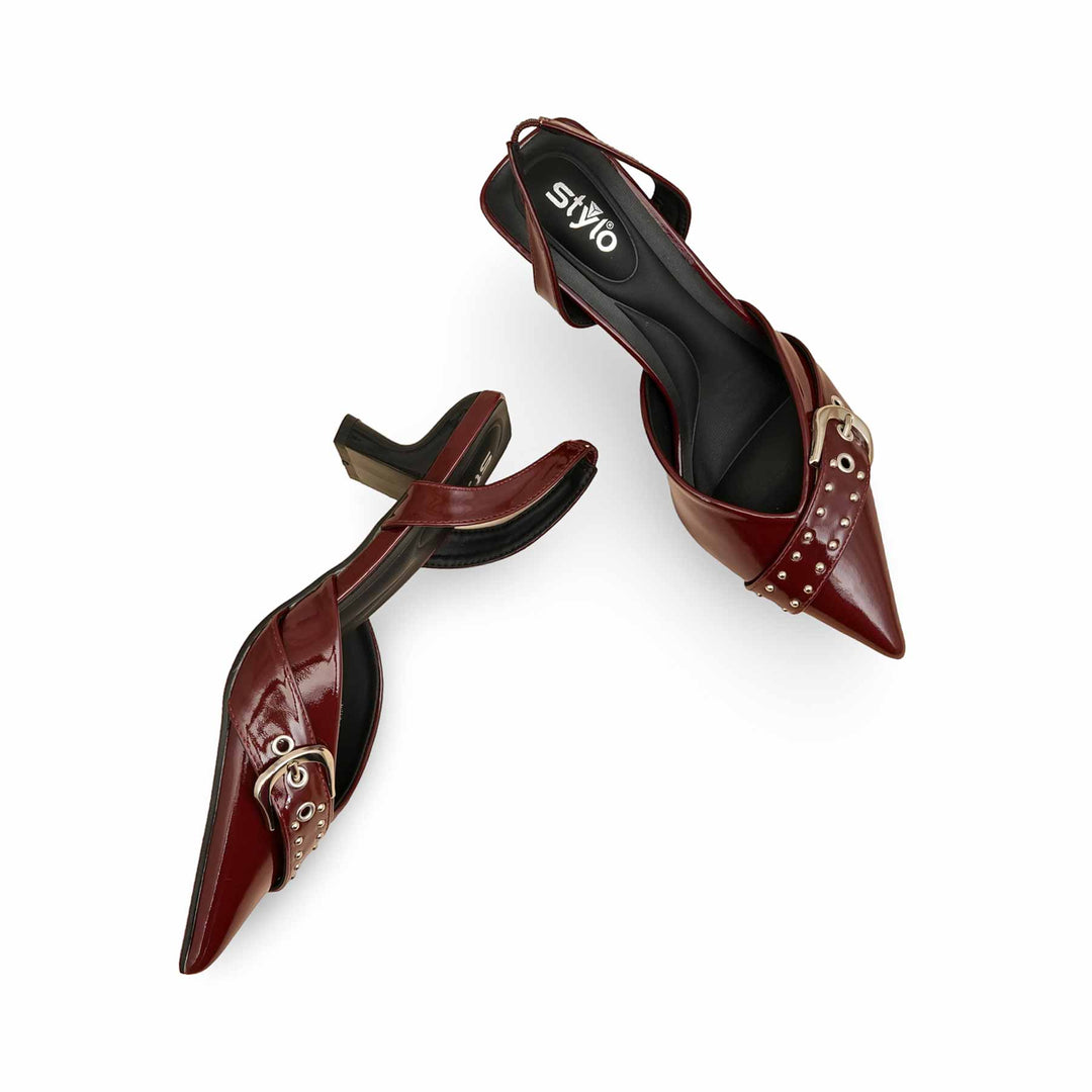 Maroon Back Open For Ladies WN5441