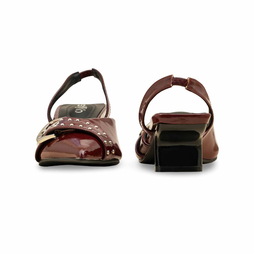 Maroon Back Open For Ladies WN5441