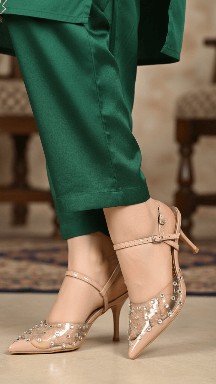 Beige Back Open For Ladies WN5445