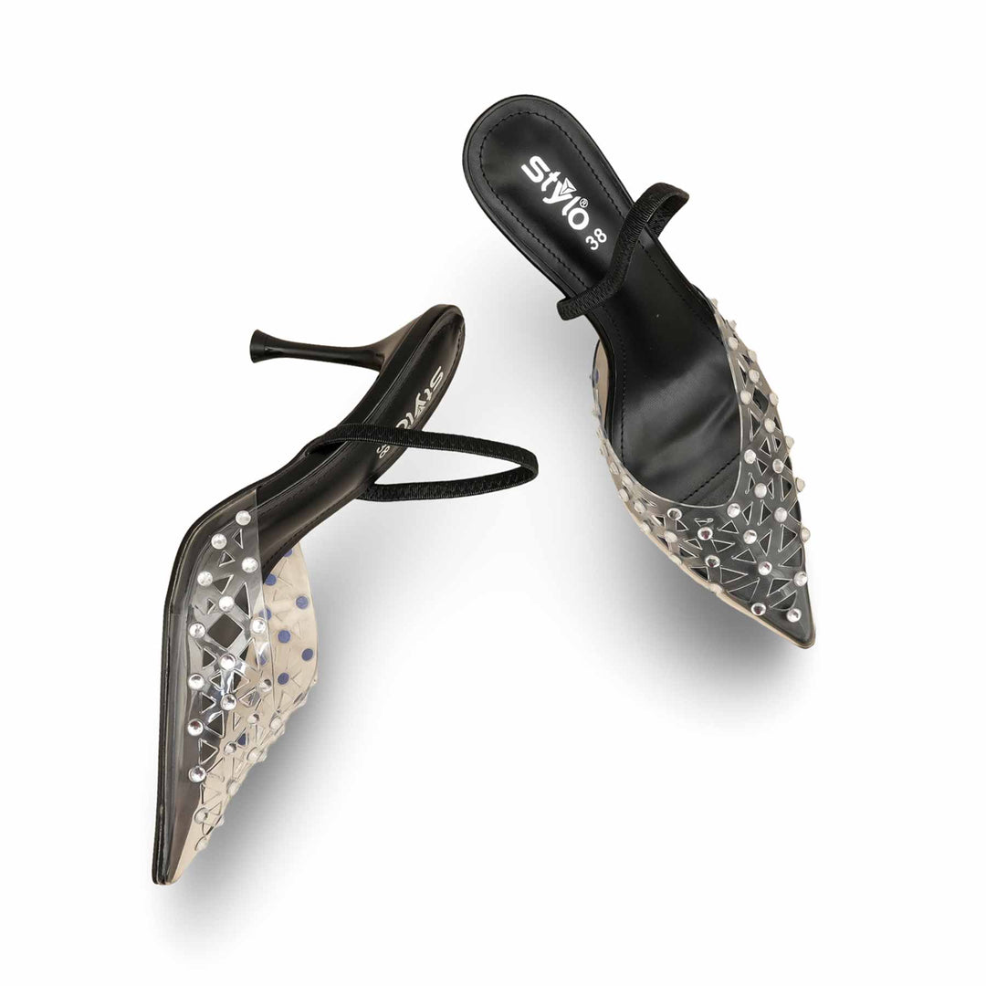 Black Back Open For Ladies WN5445