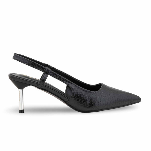 Black Back Open For Women WN5450