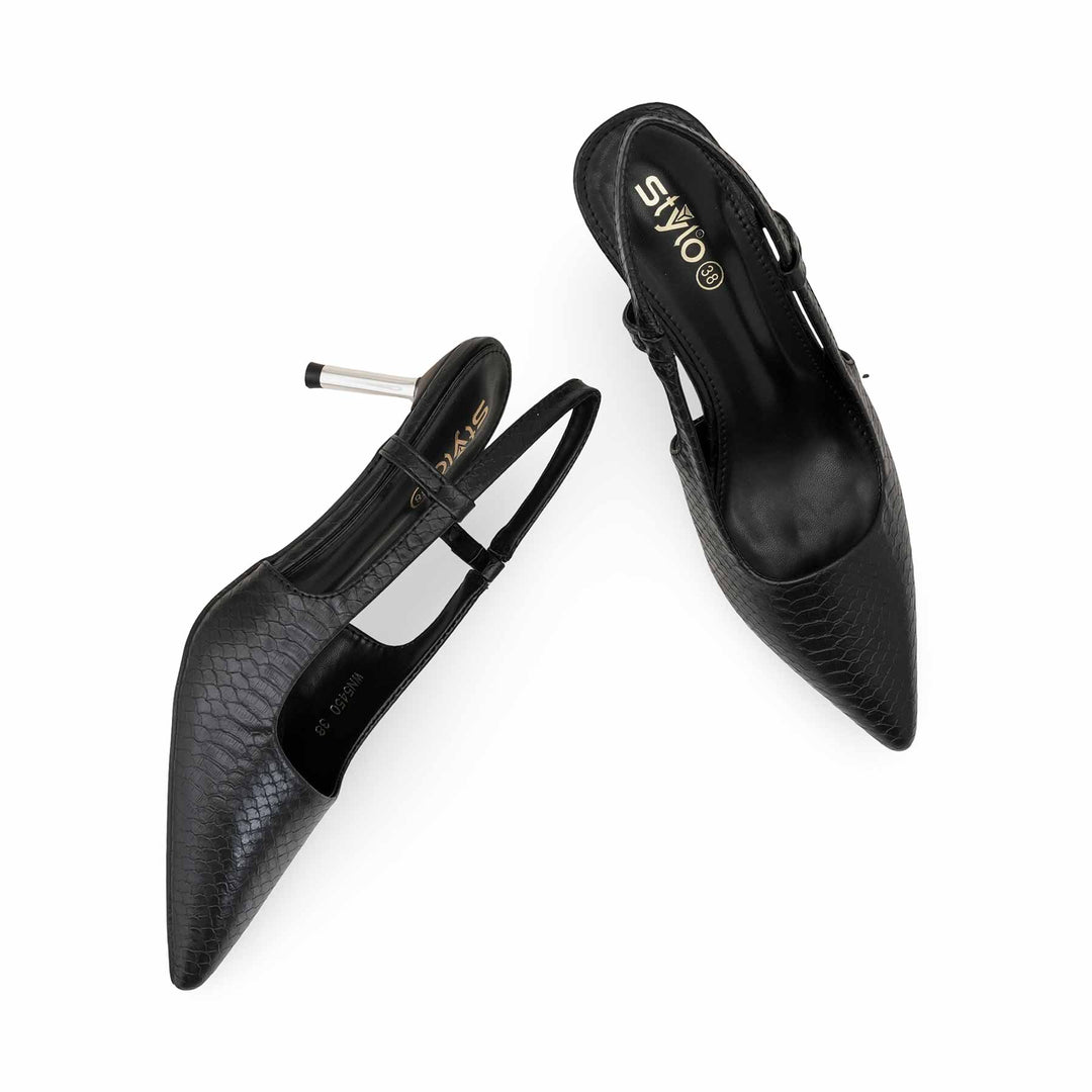 Black Back Open For Women WN5450