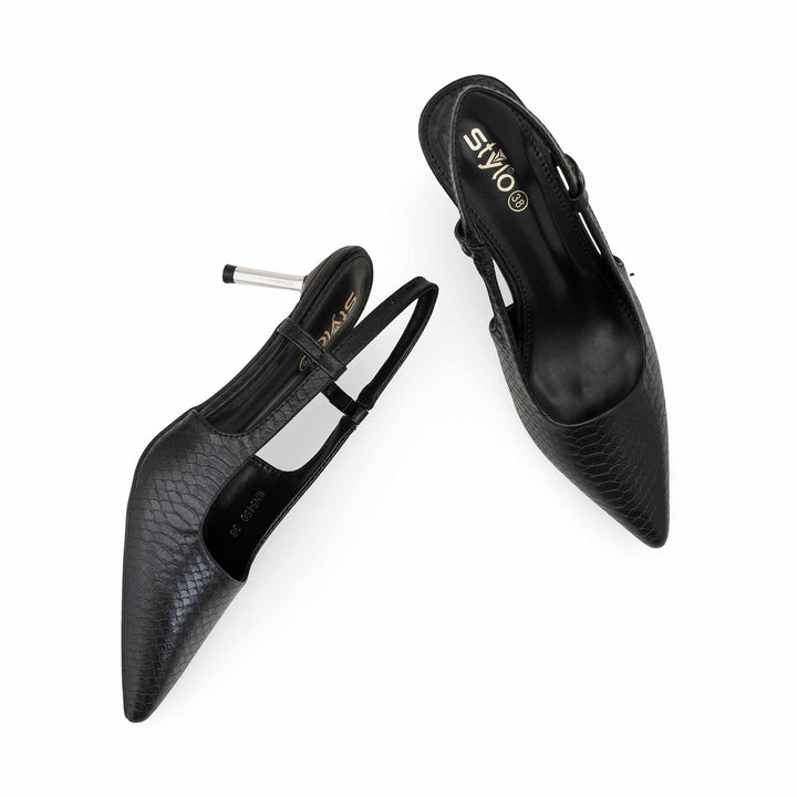 Black Back Open For Women WN5450