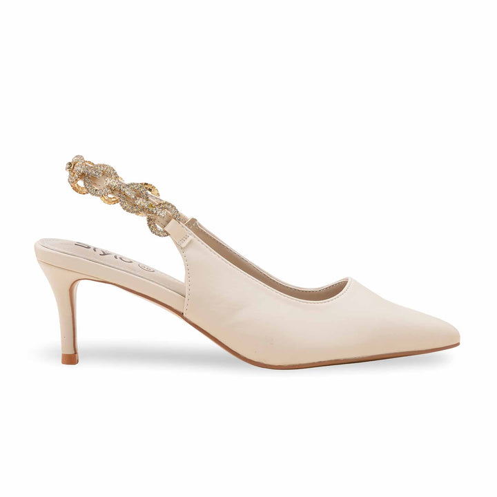 Beige Back Open For Women WN5451