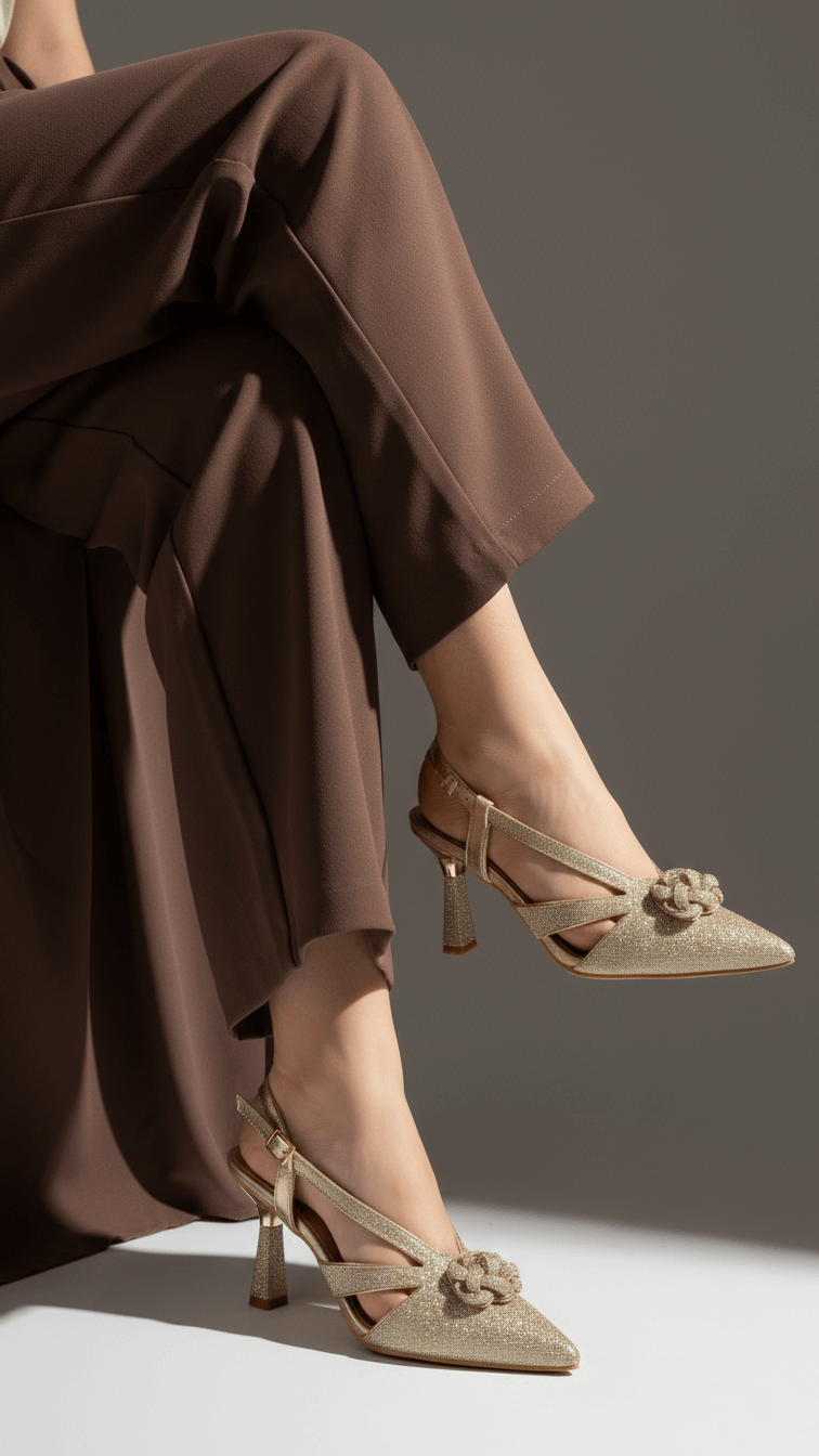 Golden Back Open For Women WN5454