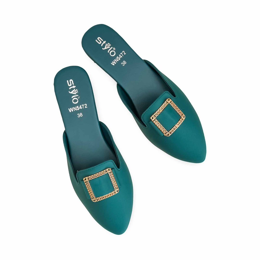 Teal Blue Back Open For Ladies WN5472