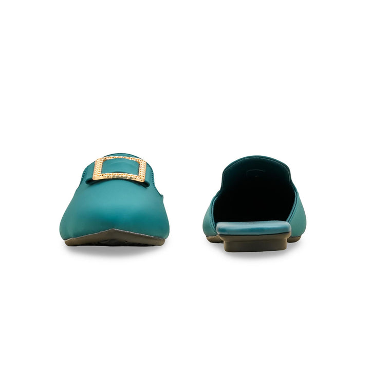 Teal Blue Back Open For Ladies WN5472