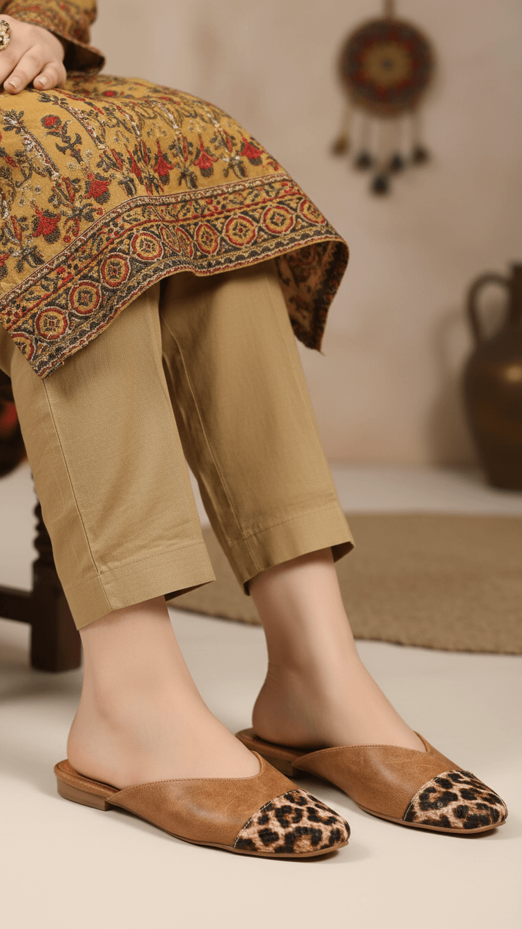 Brown Back Open For Women WN5487