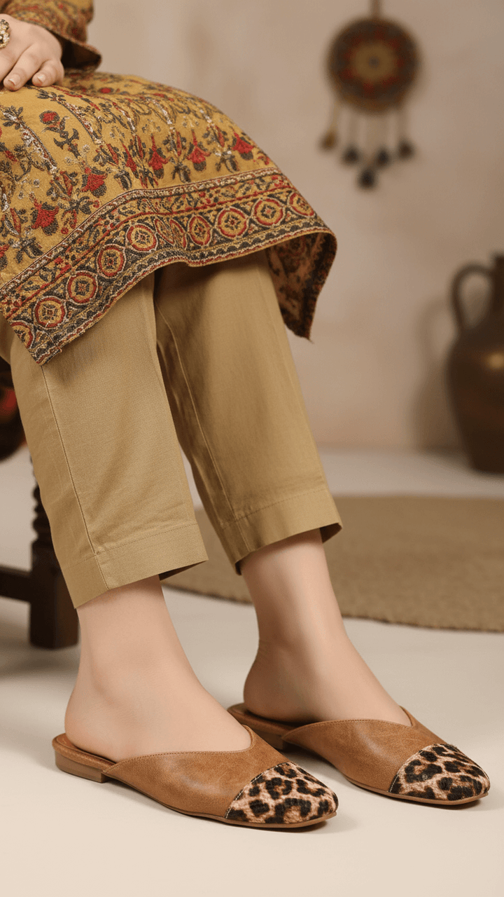 Brown Back Open For Women WN5487