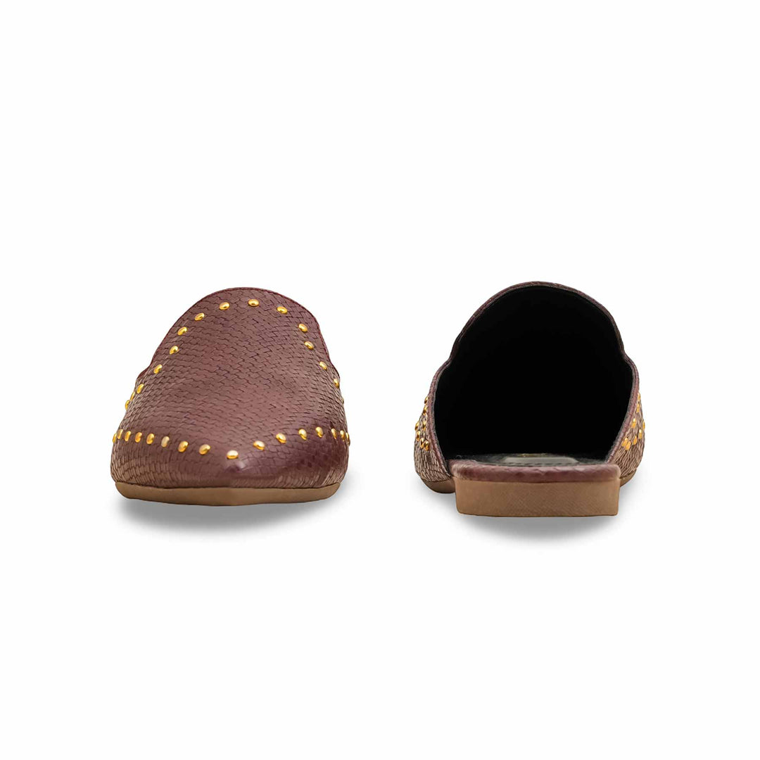 Maroon Back Open For Women WN5488