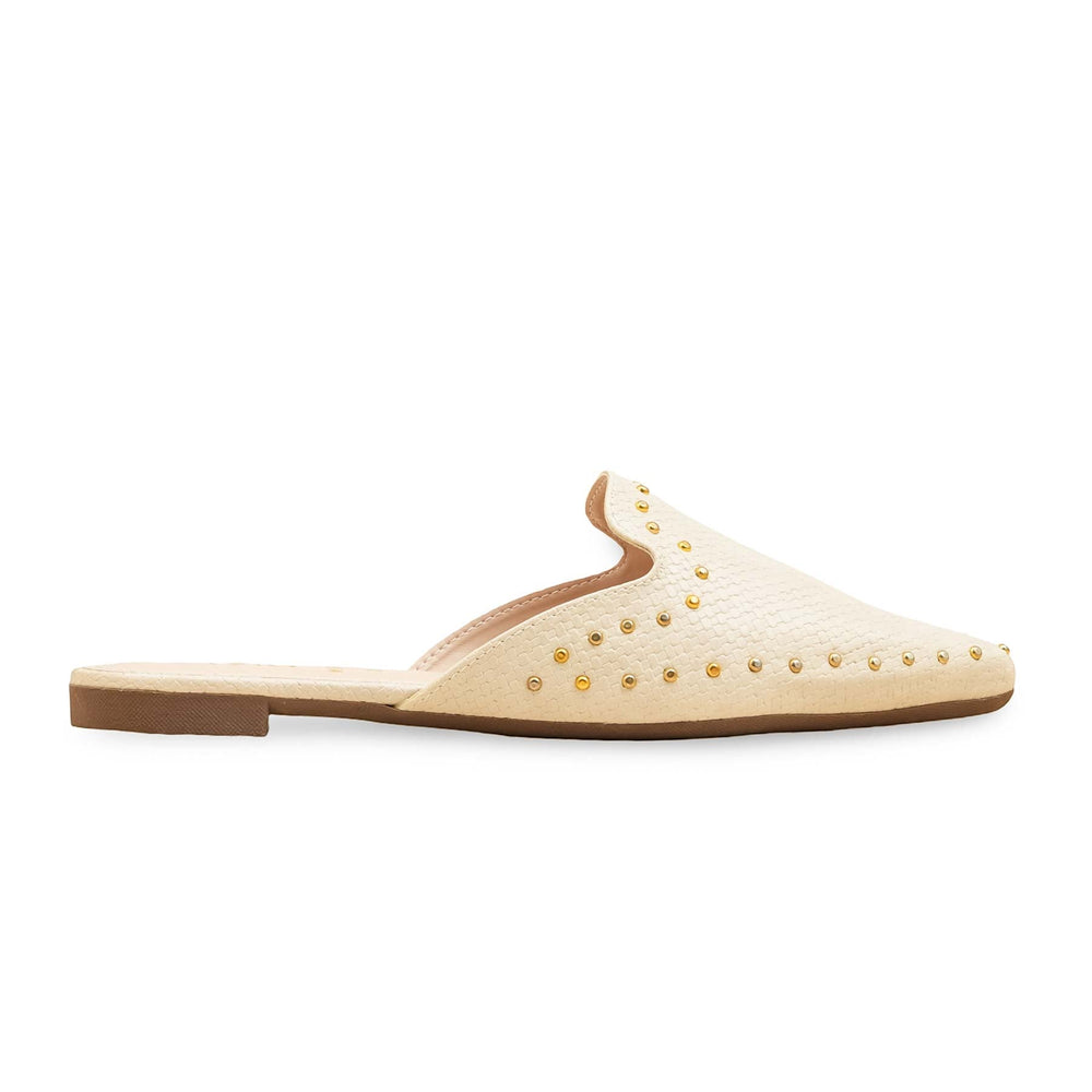 Beige Back Open For Women WN5488