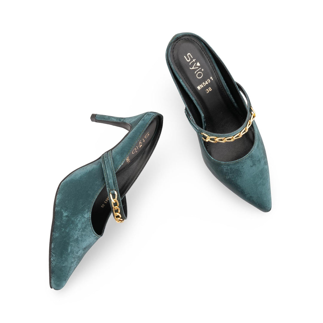 Green Back Open For Women WN5491