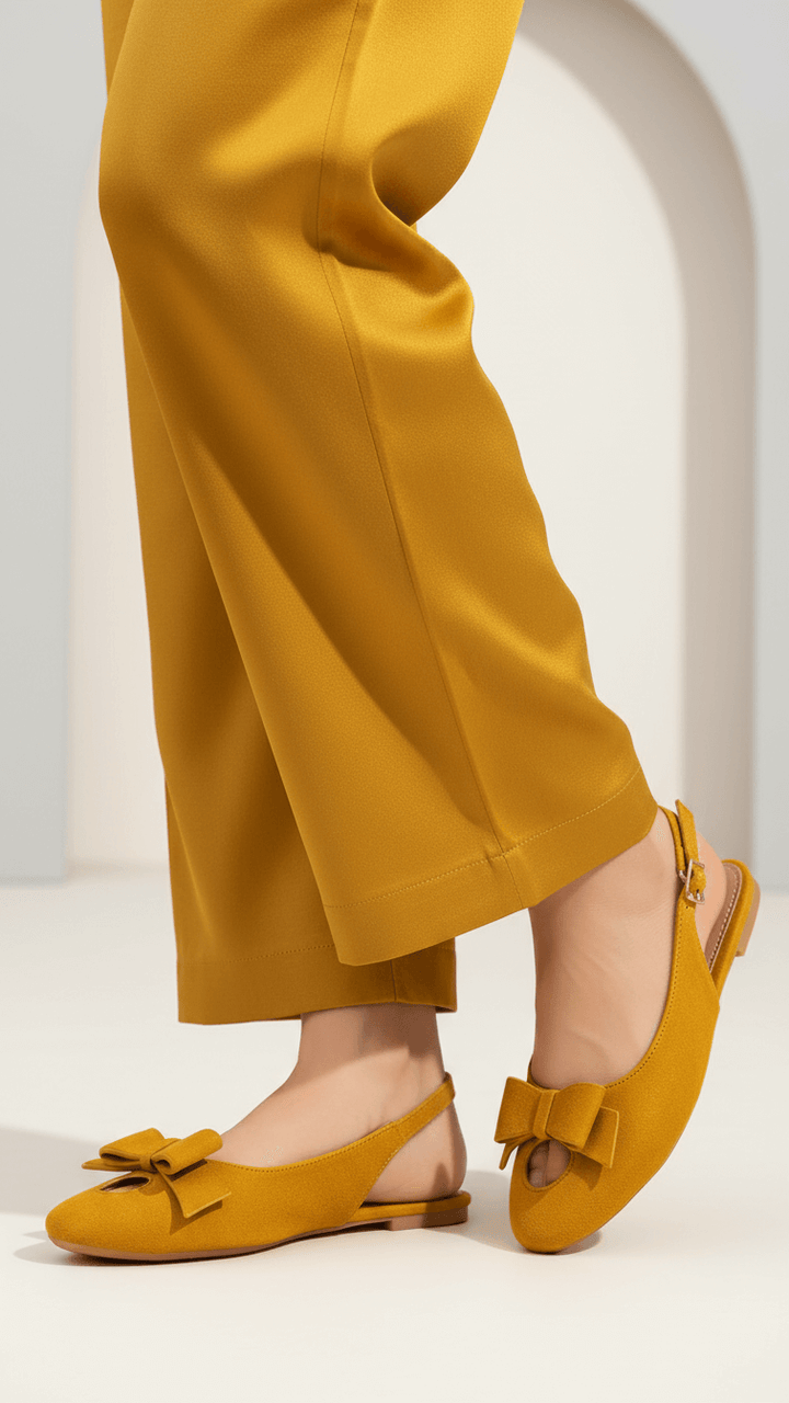 Mustard Back Open For Women WN5508