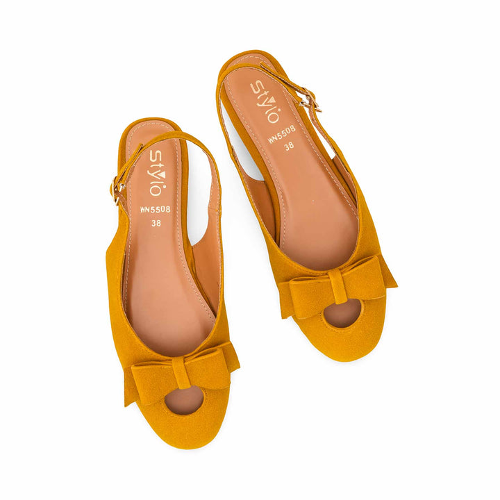 Mustard Back Open For Women WN5508