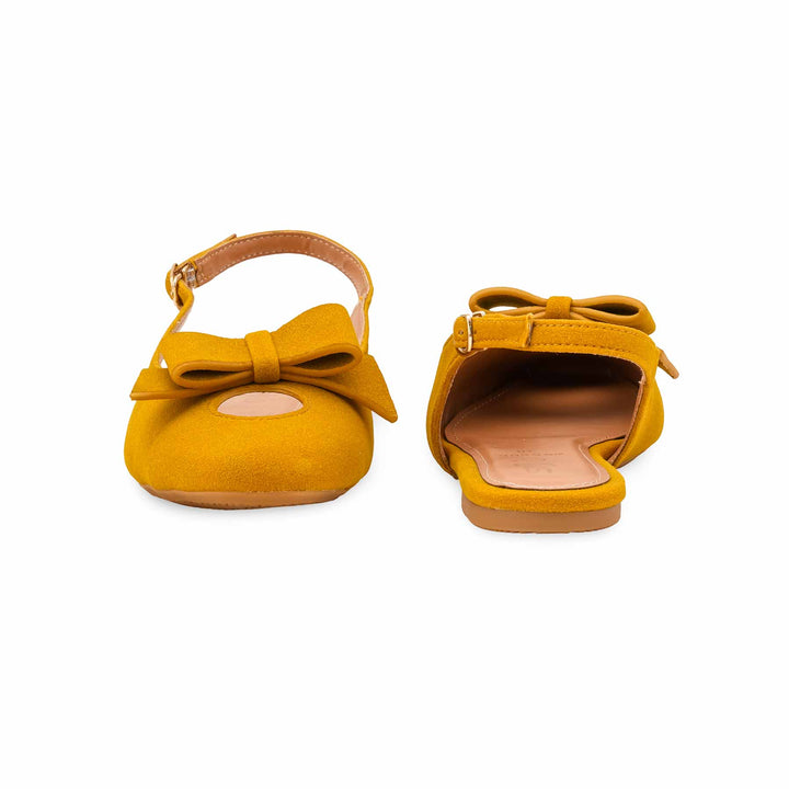 Mustard Back Open For Women WN5508