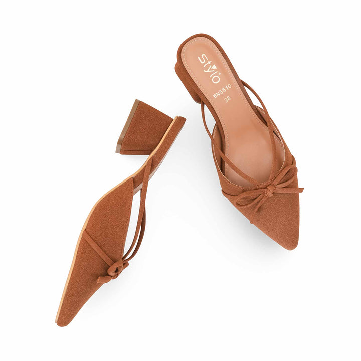 Brown Back Open For Women WN5510