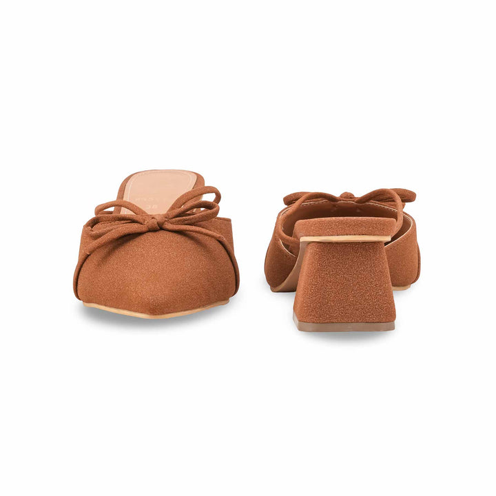 Brown Back Open For Women WN5510