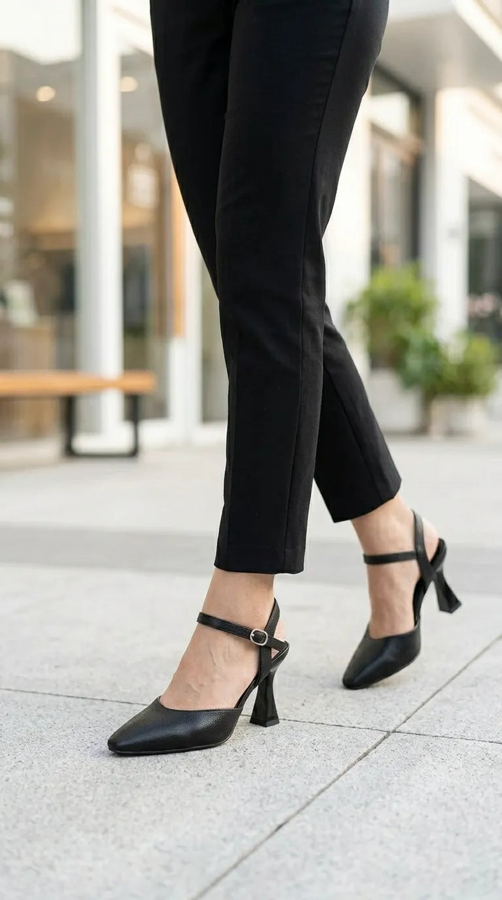 Black Back Open For Ladies WN5539