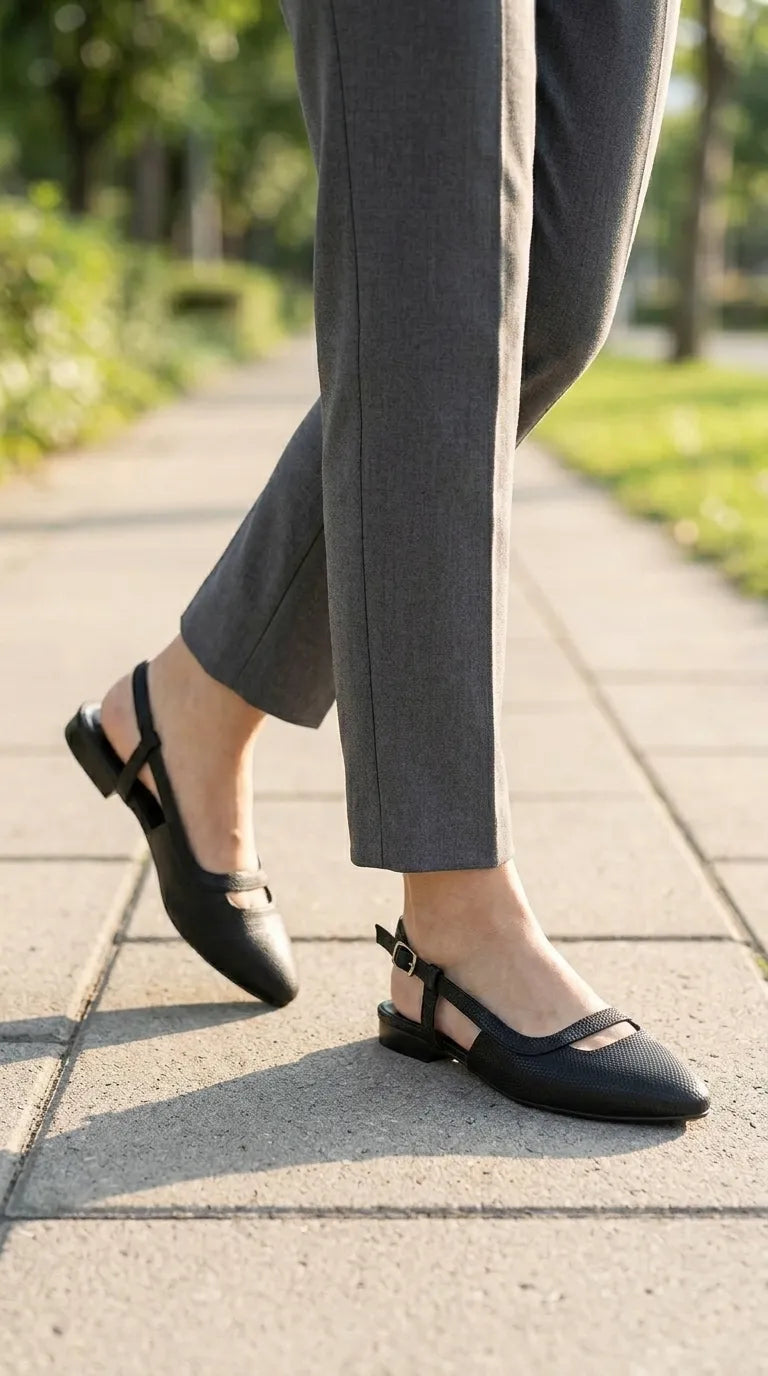 Black Back Open For Ladies WN5543