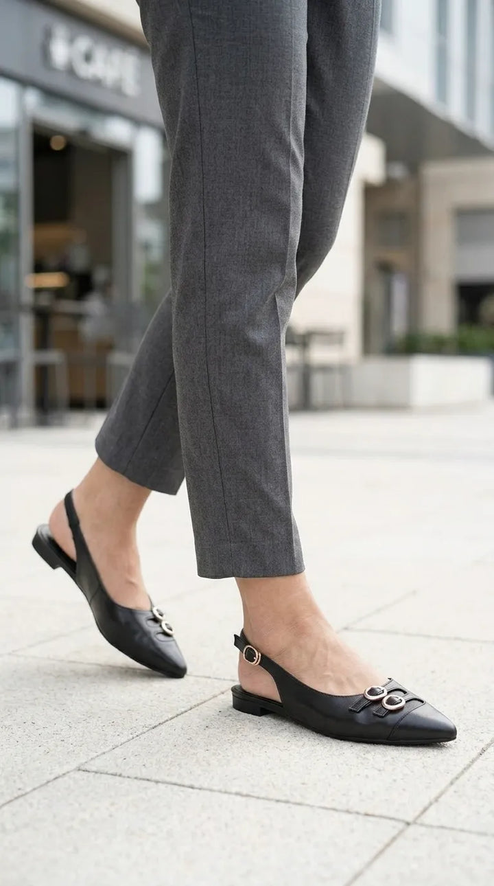 Black Back Open For Ladies WN5544
