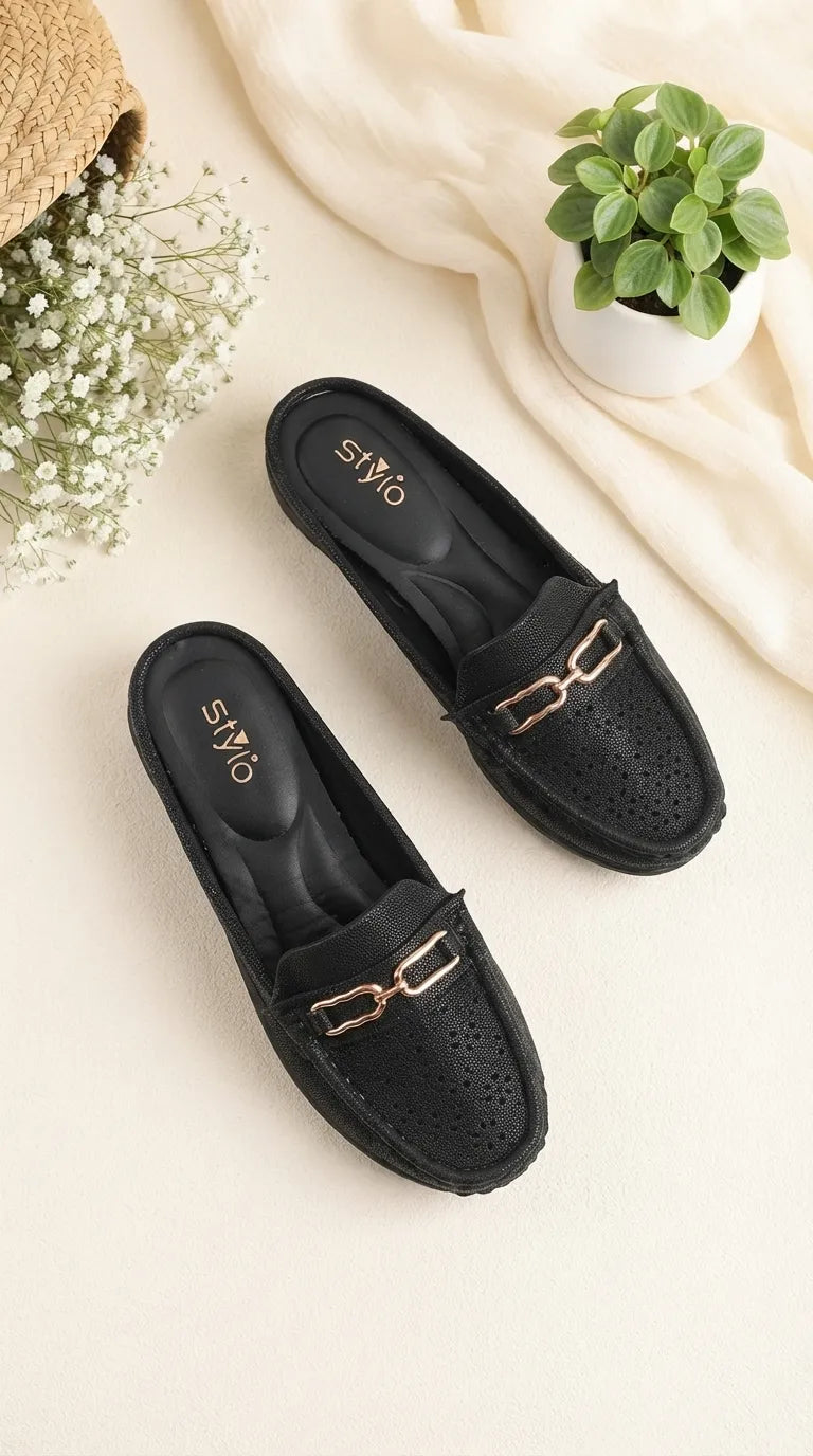 Black Back Open For Women WN5550