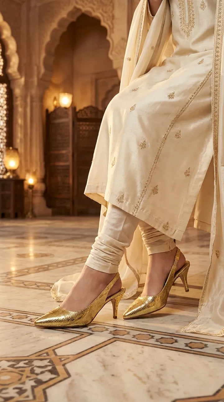 Golden Back Open For Ladies WN5557