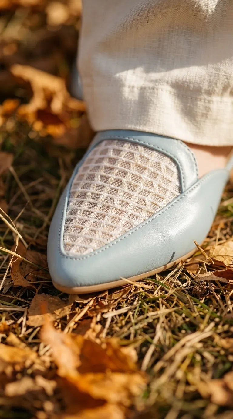 Sky Blue Back Open For Ladies WN5572