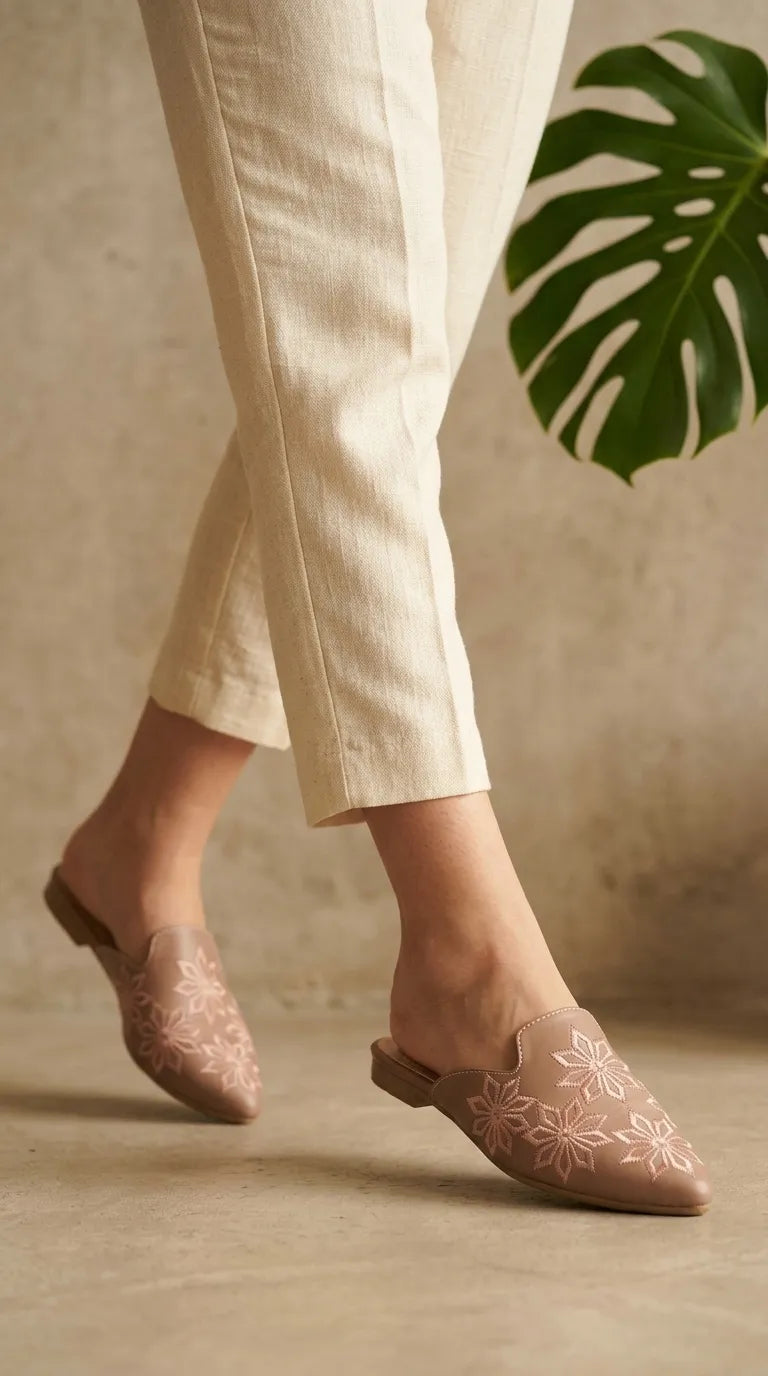Beige Back Open For Ladies WN5574