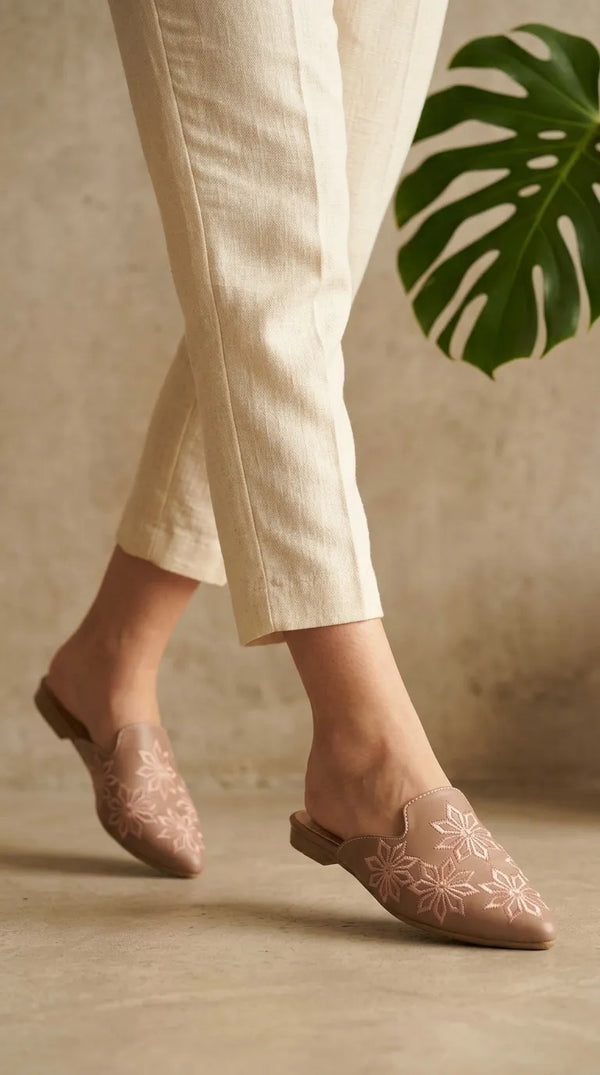 Beige Back Open For Ladies WN5574