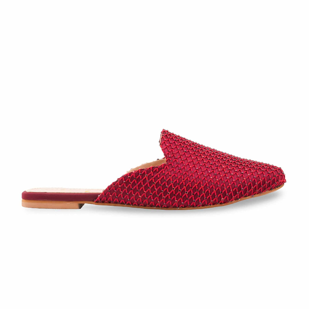 Maroon Back Open For Ladies WN5578
