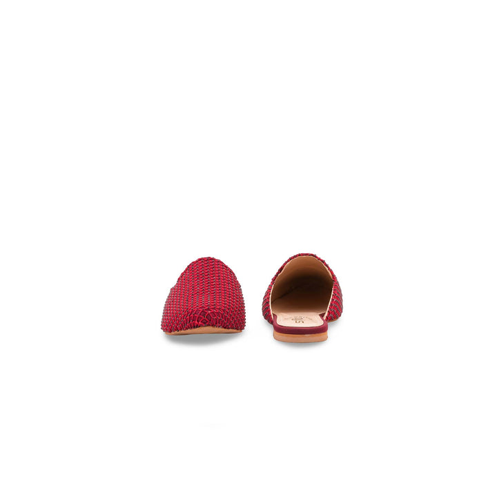 Maroon Back Open For Ladies WN5578