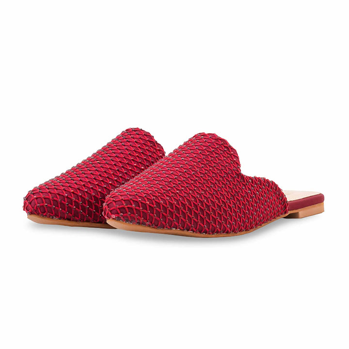 Maroon Back Open For Ladies WN5578