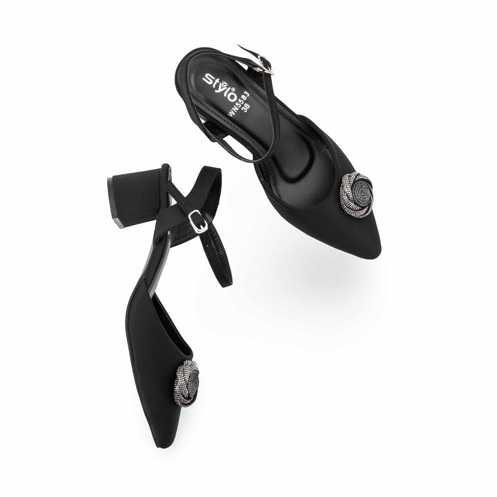 Black Back Open For Women WN5583