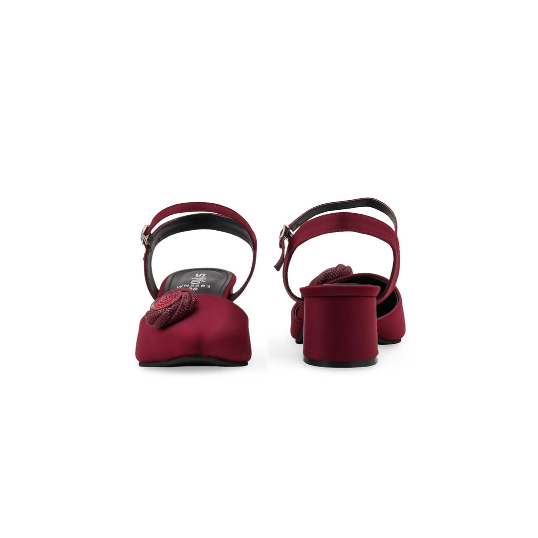 Maroon Back Open For Women WN5583