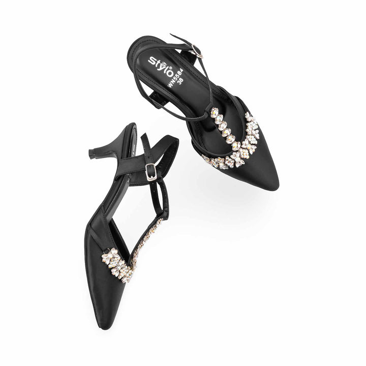 Black Back Open For Women WN5584