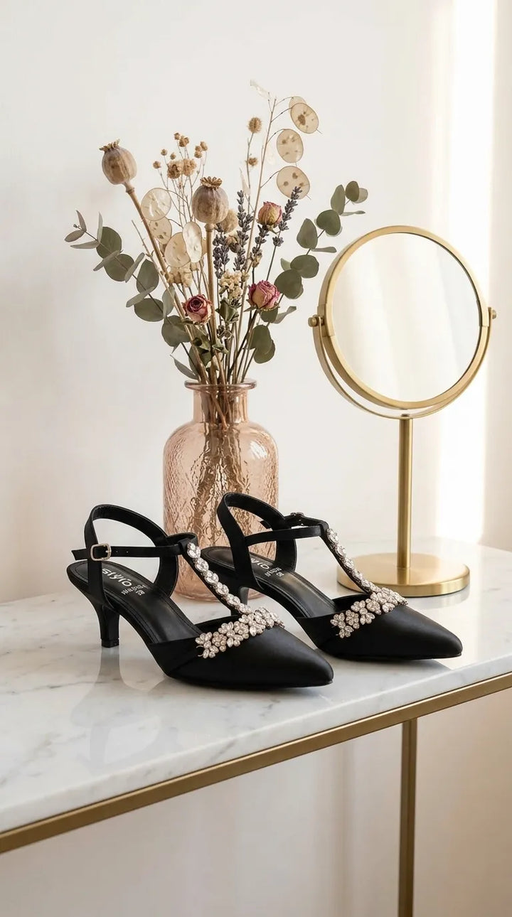 Black Back Open For Women WN5584