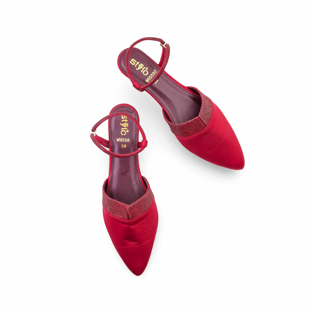 Maroon Back Open For Ladies WN5587