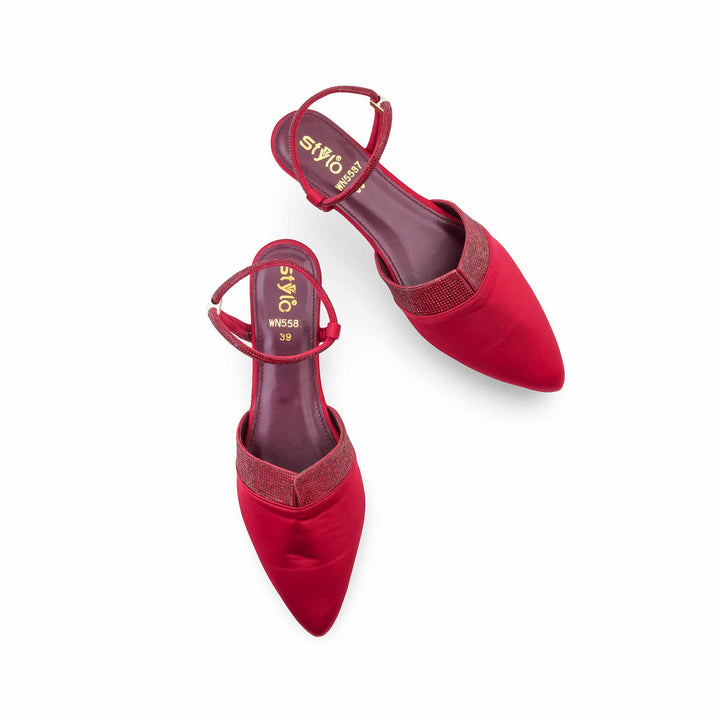 Maroon Back Open For Ladies WN5587