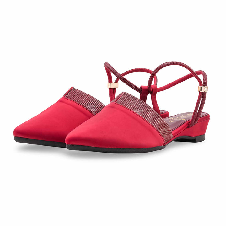 Maroon Back Open For Ladies WN5587